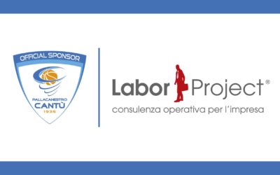 LABOR PROJECT OFFICIAL SPONSOR DI PALLACANESTRO CANTÙ