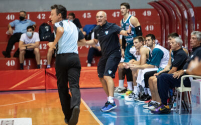 COACH SODINI NEL POST GARA DI BAKERY PIACENZA-CANTÙ