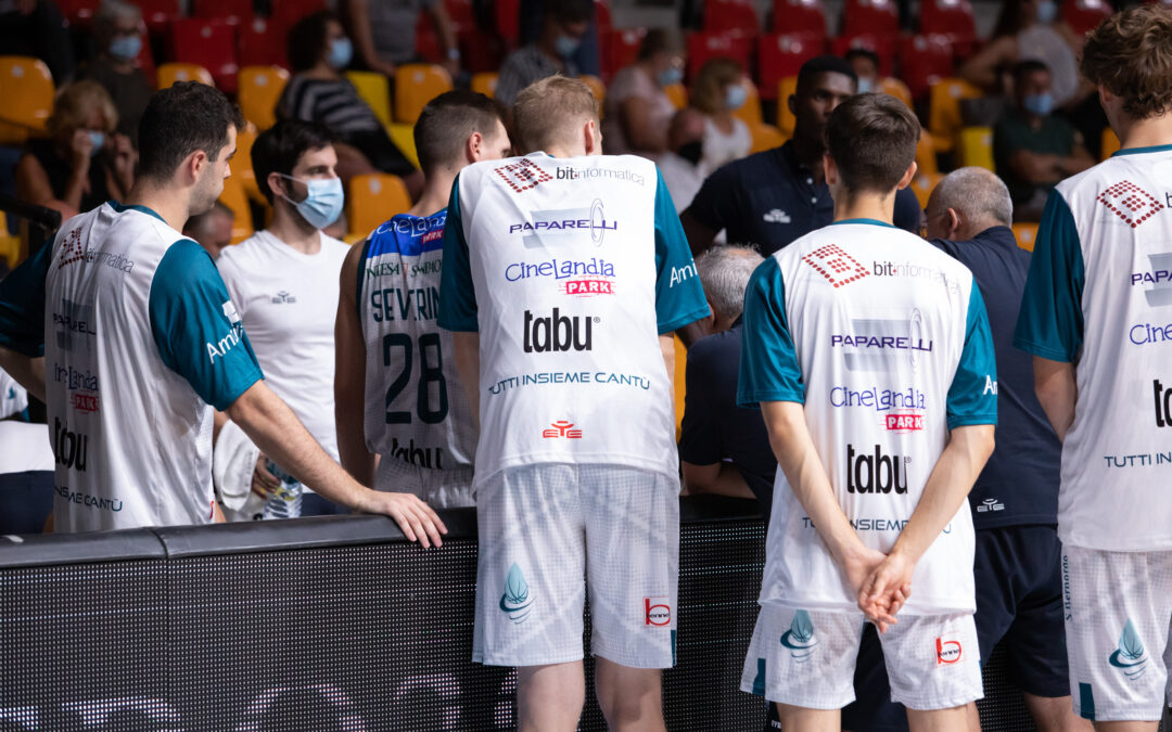 COACH SODINI NEL POST GARA DI CANTÙ-TREVIGLIO