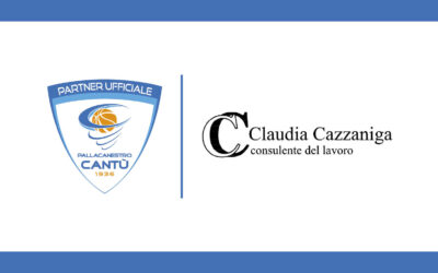 STUDIO CAZZANIGA RINNOVA LA PARTNERSHIP CON PALLACANESTRO CANTÙ