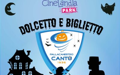 “DOLCETTO E BIGLIETTO” PALLACANESTRO CANTÙ LANCIA UNA PROMO PER HALLOWEEN