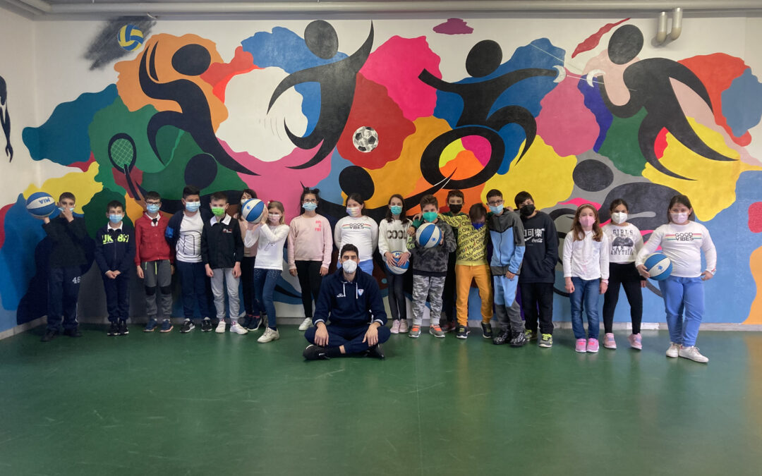 PROGETTO “A SCUOLA DI BASKET”: MATTINATA INSIEME A MATTEO DA ROS