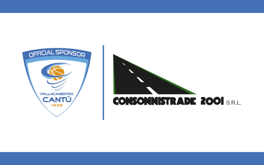 CONSONNISTRADE OFFICIAL SPONSOR DI PALLACANESTRO CANTÙ FINO AL 2024