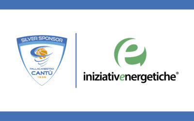 INIZIATIVENERGETICHE SILVER SPONSOR DI PALLACANESTRO CANTÙ FINO AL 2024