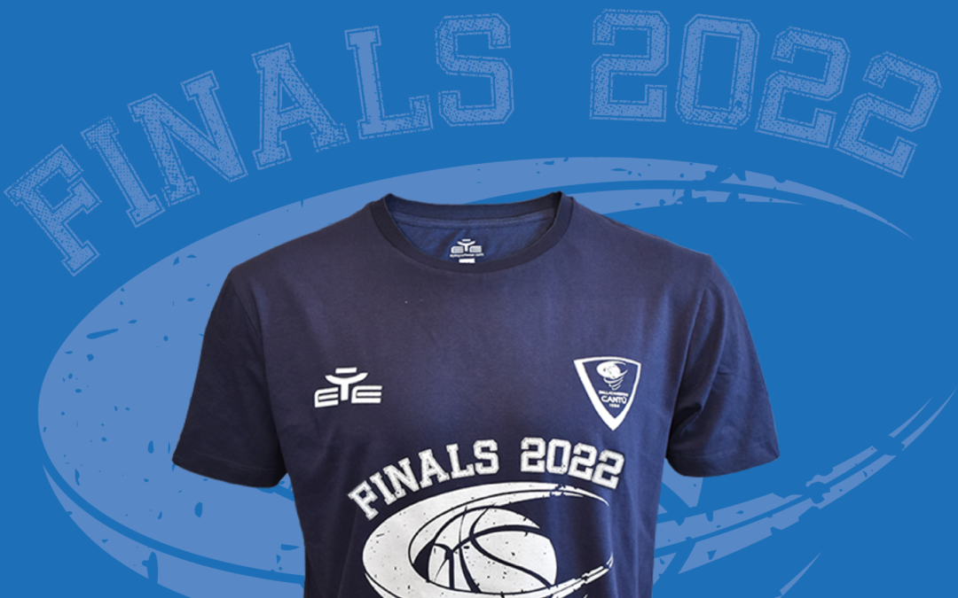 LA T-SHIRT PER LE FINALI È DISPONIBILE: ACQUISTALA E INDOSSALA AL PALADESIO!