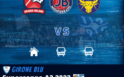 SUPERCOPPA A2 2022: LE DATE DEFINITIVE DEL GIRONE BLU