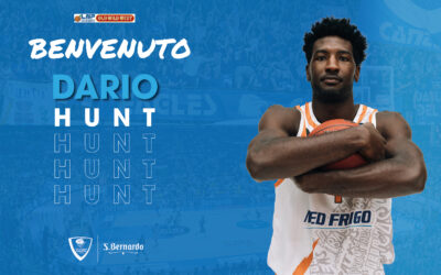 MUSCOLI ED ESPERIENZA: SOTTO CANESTRO ARRIVA DARIO HUNT!