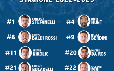 STAGIONE 2022-2023: I NUMERI DI MAGLIA