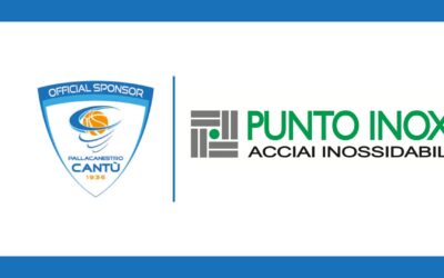 PUNTO INOX SERVICE ANCORA AL FIANCO DELLA PALLACANESTRO CANTÙ