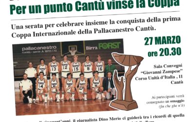IL 5OESIMO DELLA PRIMA COPPA KORAC