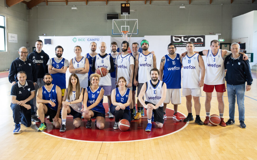 I DIPENDENTI DI WEFOX ITALIA IN CAMPO AL TOTO CAIMI