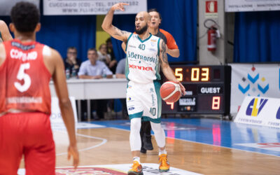 GARA 2: L’ACQUA S.BERNARDO CANTÙ MOSTRA I MUSCOLI E STENDE LA GTG PISTOIA