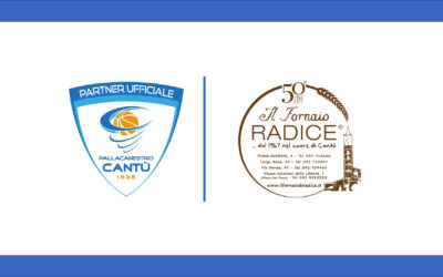 IL FORNAIO DI RADICE NUOVO PARTNER UFFICIALE DI PALLACANESTRO CANTÙ