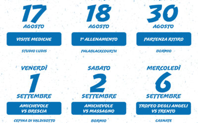 LA PRESEASON DELL’ACQUA S.BERNARDO CANTÙ