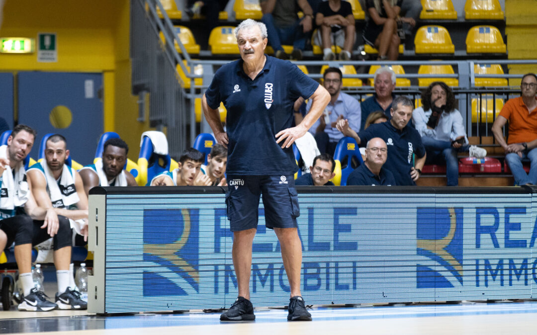 IL COMMENTO DI COACH SACCHETTI DOPO TORINO-CANTÙ