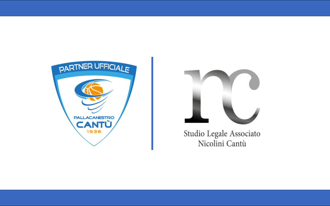 STUDIO LEGALE ASSOCIATO NICOLINI CANTÙ RESTA AL FIANCO DI PALLACANESTRO CANTÙ