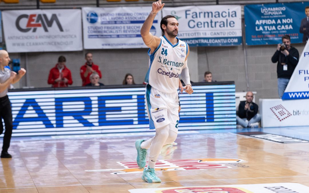 LA S.BERNARDO-CINELANDIA CANTÙ BATTE LATINA IN CASA: 90-72 IL FINALE DEL PALADESIO