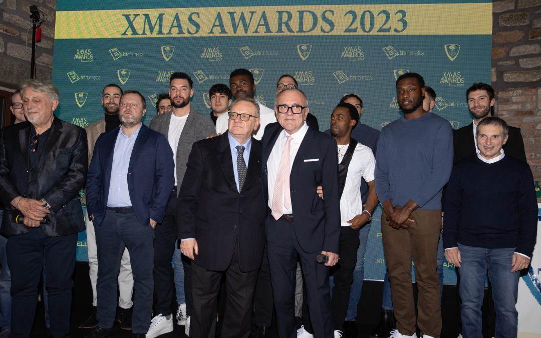 GRAN GALÀ CHRISTMAS AWARDS 2023: TUTTI I PREMIATI NELLA FESTA DI NATALE DI PALLACANESTRO CANTÙ