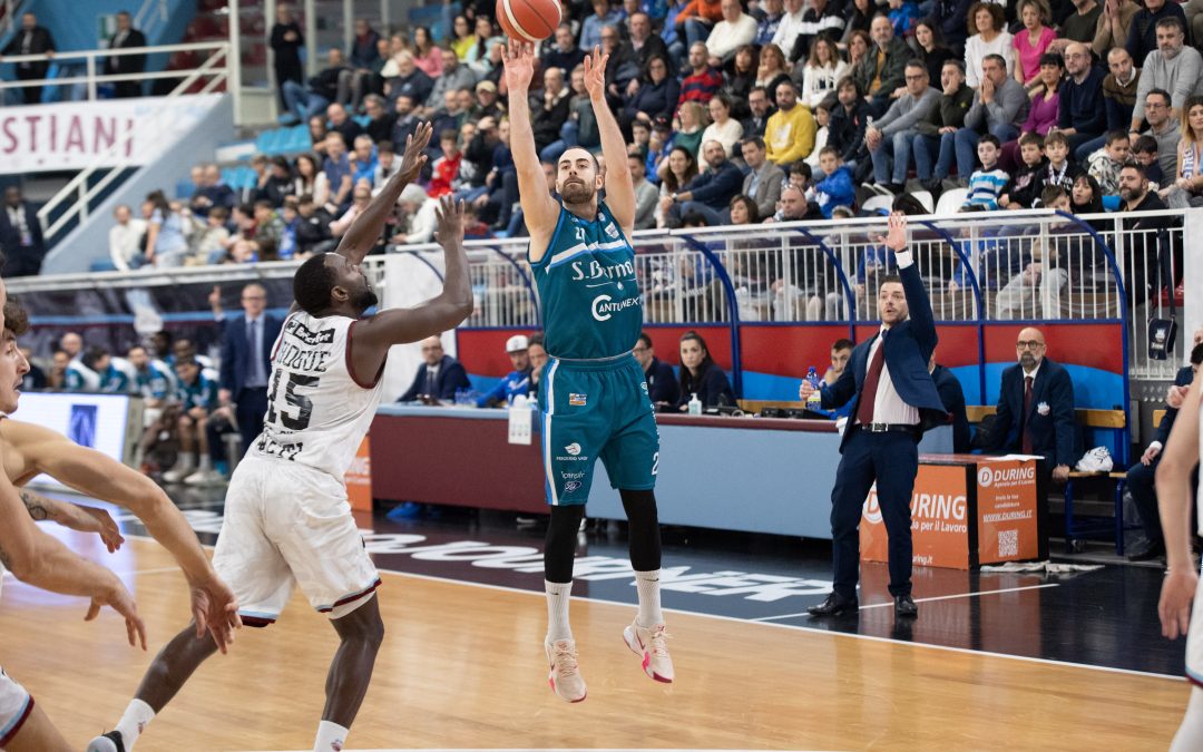 L’ACQUA S.BERNARDO CANTÙ DOMINA A RIETI E SI QUALIFICA PER LA COPPA ITALIA