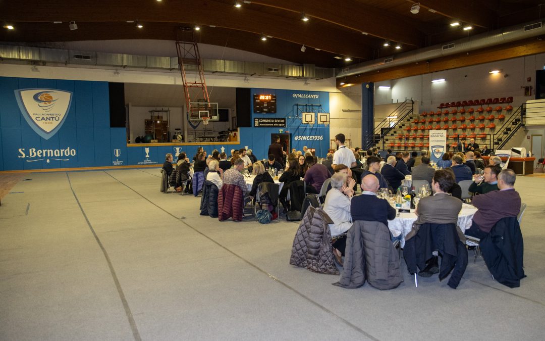 IL NUOVO PALAPREALPI HA APERTO LE PORTE PER LA CENA DEI SOCI DI TIC