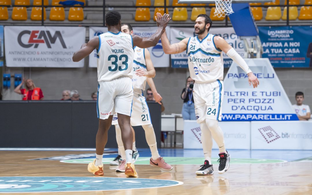 INIZIANO I PLAYOFF: L’ACQUA S.BERNARDO OSPITA UNA CIVIDALE REDUCE DA 10 VITTORIE CONSECUTIVE