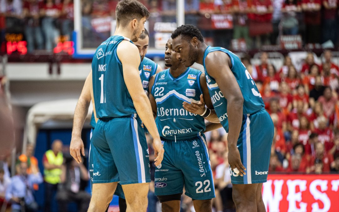 L’ACQUA S.BERNARDO LOTTA FINO ALL’ULTIMO SECONDO E BATTE TRIESTE 73-74