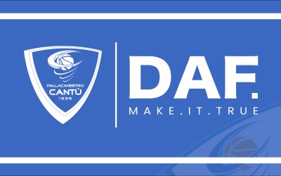 DAF.MIT RINNOVA LA PARTNERSHIP CON PALLACANESTRO CANTÙ