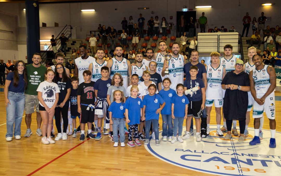 CANTÙ BATTE VERONA 87-81 E SI AGGIUDICA IL TROFEO DEGLI ANGELI
