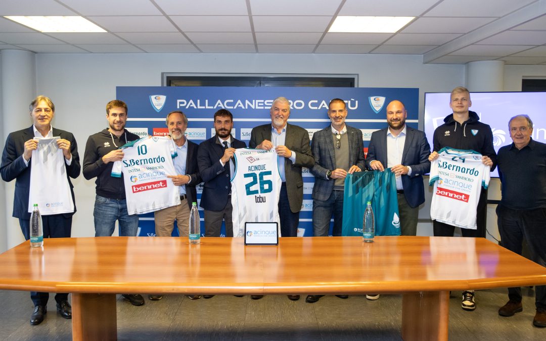 L’ENERGIA DI ACINQUE PER PALLACANESTRO CANTÙ