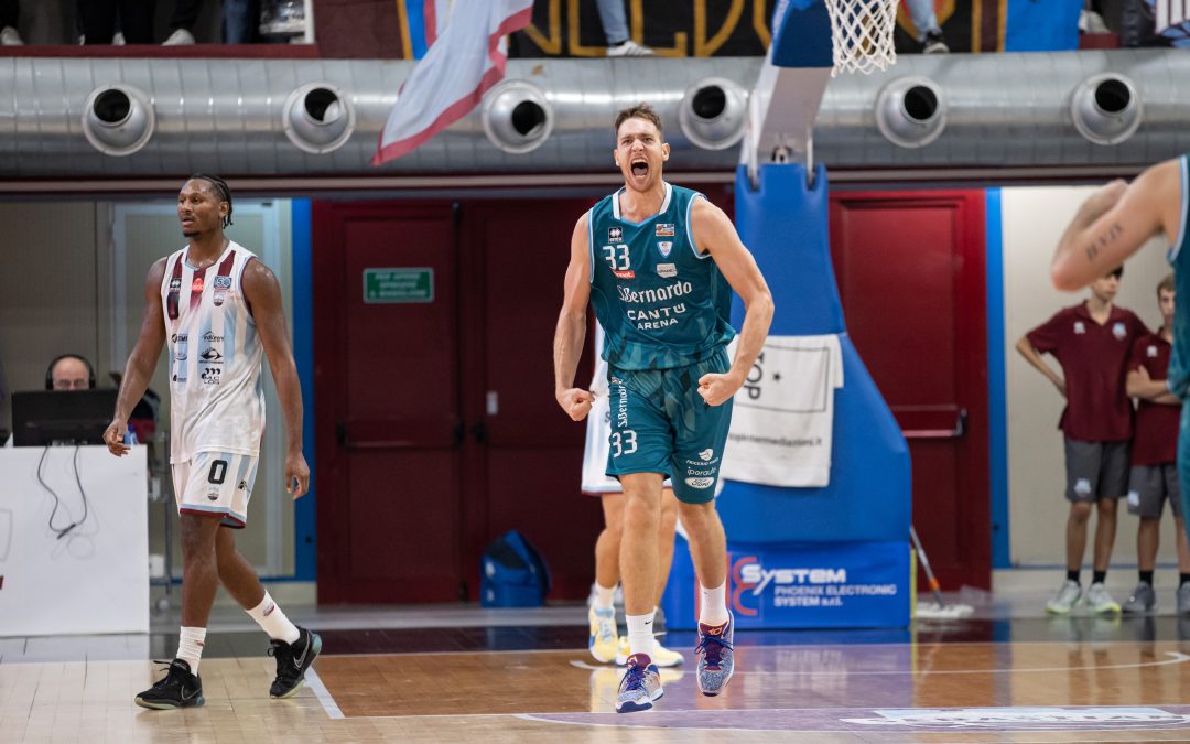 L’ACQUA S.BERNARDO TORNA DA RIETI CON DUE PUNTI: I BIANCOBLÙ SI IMPONGONO 68-74