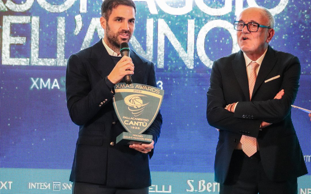 I CHRISTMAS AWARDS 2024 INAUGURANO LA PARTNERSHIP TRA IL CASINÒ DI CAMPIONE D’ITALIA E PALLACANESTRO CANTÙ