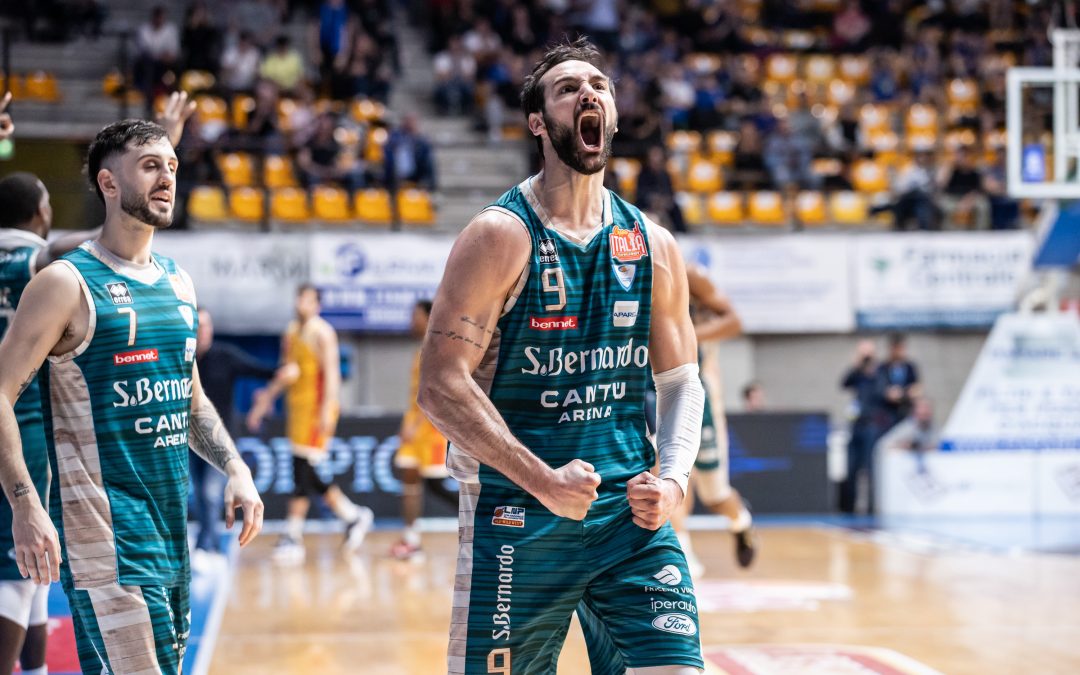 L’ACQUA S.BERNARDO RITROVA LA VITTORIA E BATTE PESARO 85-78