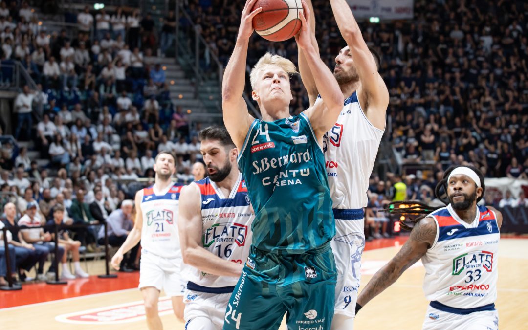 LA FORTITUDO FA VALERE IL FATTORE CAMPO E BATTE L’ACQUA S.BERNARDO 77-68 IN GARA 3