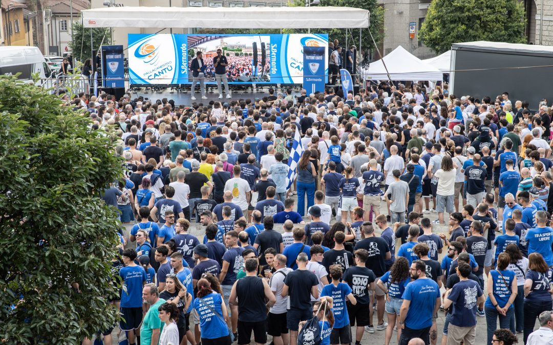 DOMENICA 7 SETTEMBRE L’ACQUA S.BERNARDO SI PRESENTA AI SUOI TIFOSI