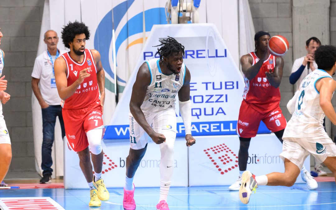 PRIMO SORRISO PER L’ACQUA S.BERNARDO: REGGIO EMILIA SCONFITTA 83-78