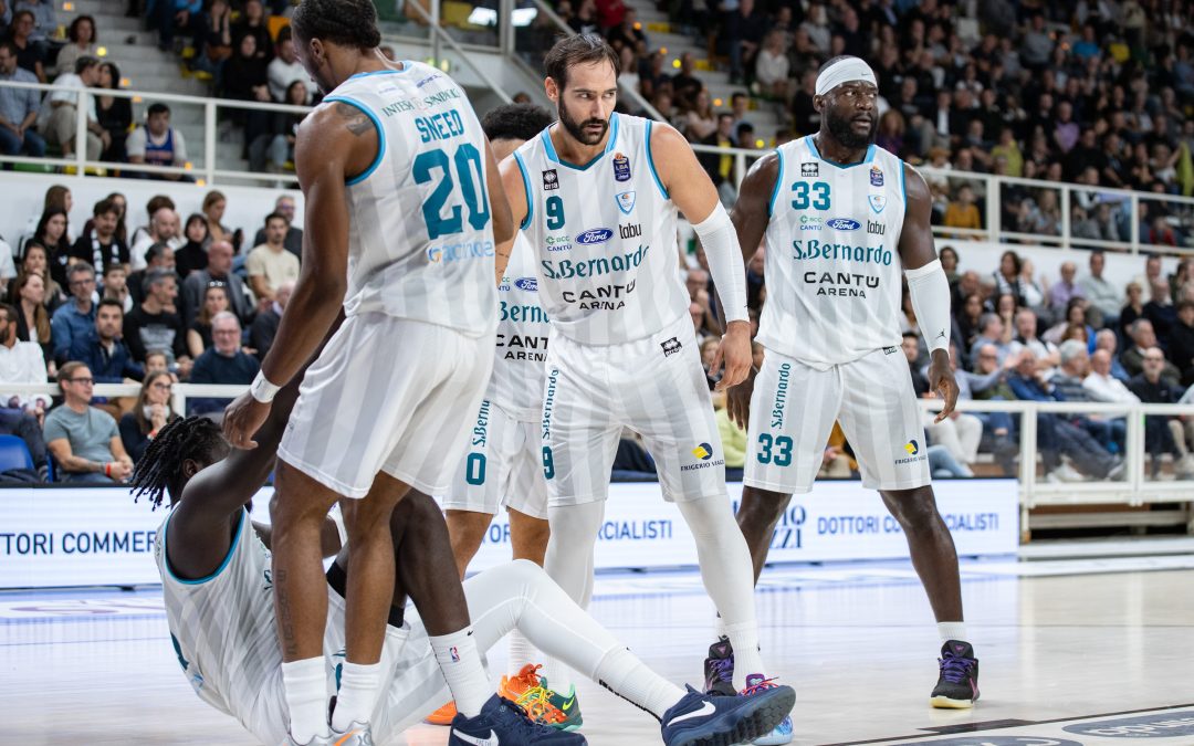 TRENTO BATTE L’ACQUA S.BERNARDO 109-69