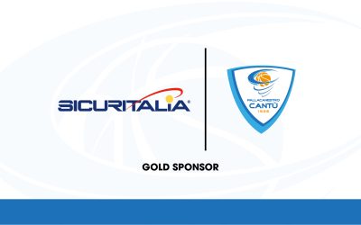 SICURITALIA NUOVO GOLD SPONSOR DI PALLACANESTRO CANTÙ