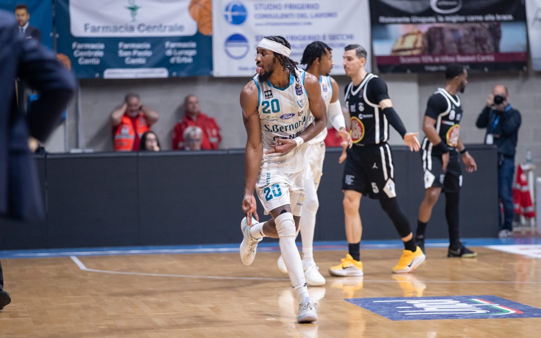 L’ACQUA S.BERNARDO SORRIDE DOPO UN SUPPLEMENTARE: UDINE BATTUTA 90-85