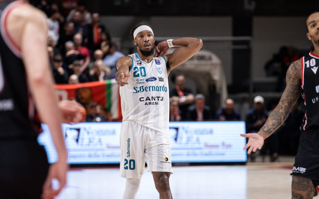 L’ACQUA S.BERNARDO TORNA ALLA VITTORIA: REGGIO EMILIA SCONFITTA 78-79