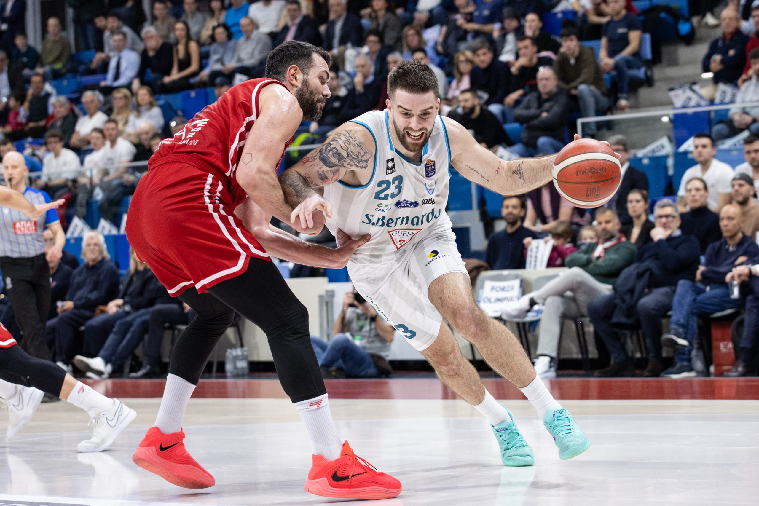 L’ACQUA S.BERNARDO LOTTA FINO ALL’ULTIMO MA MILANO VINCE 88-86