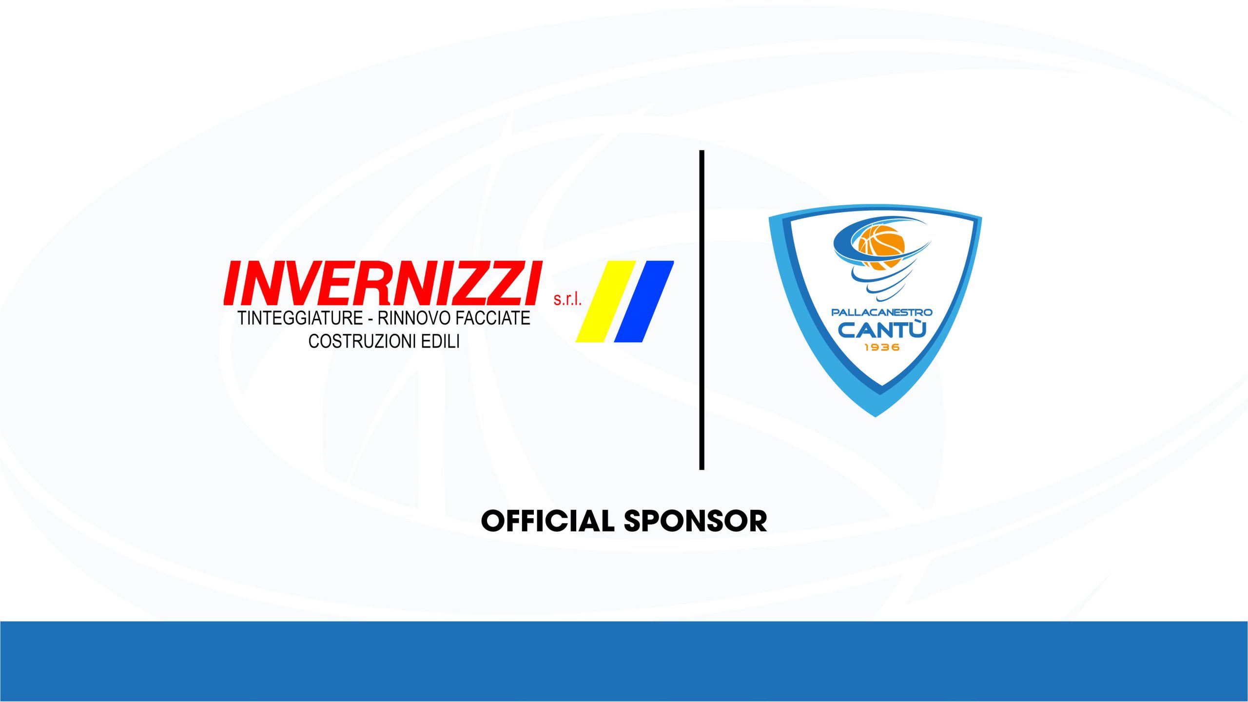 INVERNIZZI SRL SI CONFERMA OFFICIAL SPONSOR DI PALLACANESTRO CANTÙ