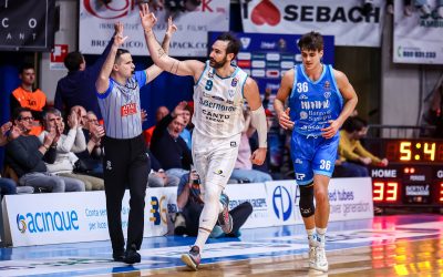 L’ACQUA S.BERNARDO SI PRENDE DUE PUNTI FONDAMENTALI BATTENDO SASSARI 80-78