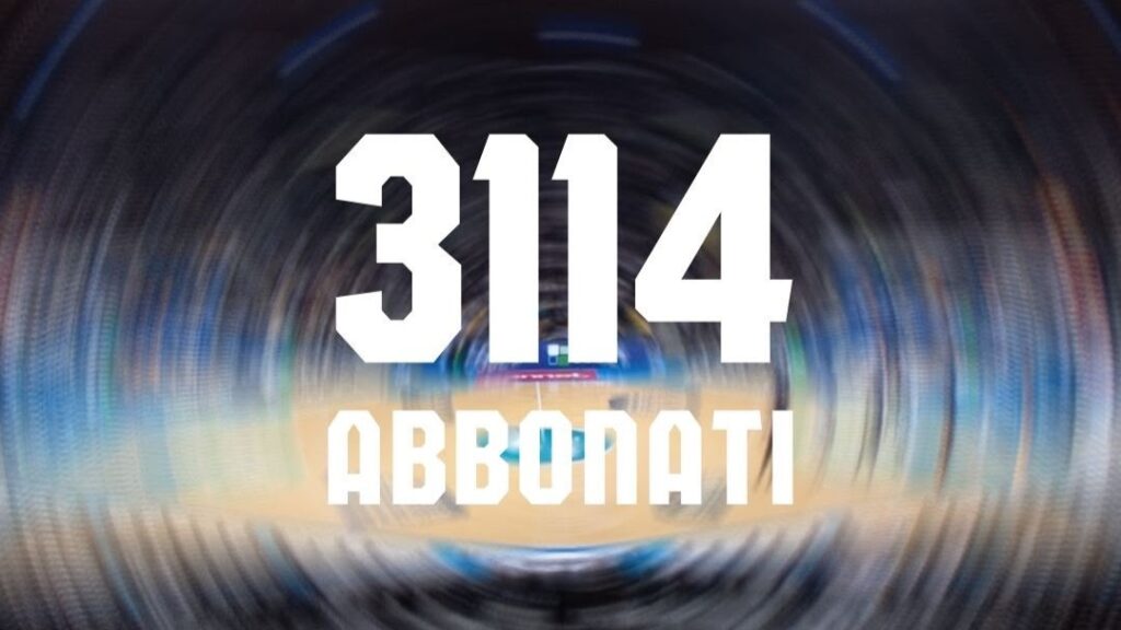 3.114 ABBONATI: NUOVO RECORD SOCIETARIO