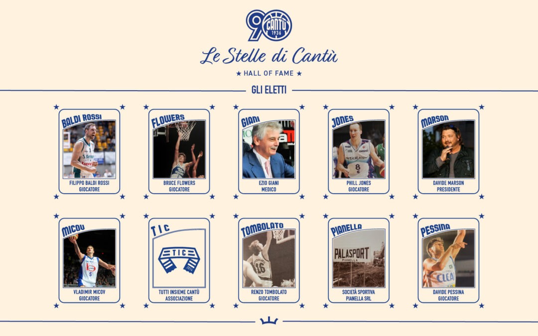 LE 10 NUOVE STELLE DELLA HALL OF FAME