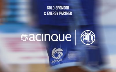 L’ENERGIA DI ACINQUE PER PALLACANESTRO CANTÙ