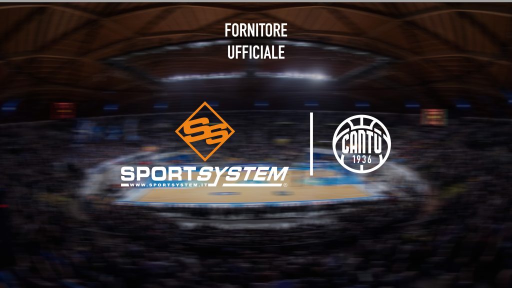 SPORT SYSTEM DIVENTA FORNITORE UFFICIALE DI PALLACANESTRO CANTÙ
