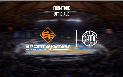 SPORT SYSTEM DIVENTA FORNITORE UFFICIALE DI PALLACANESTRO CANTÙ